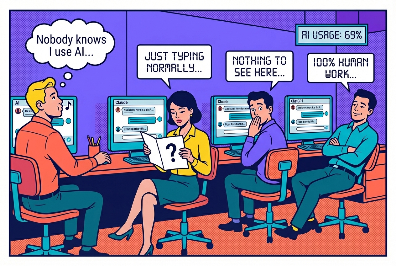 Anthropic Study: 69% of Workers Hide AI Use Despite 86% Saying It Saves Time