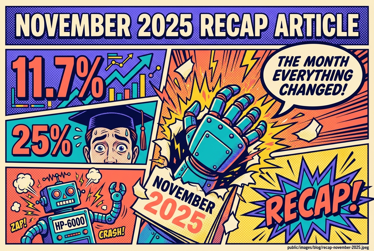 AI Job Market Recap: November 2025 — The Month Everything Changed