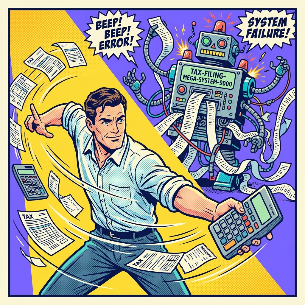 Accountant profession illustration