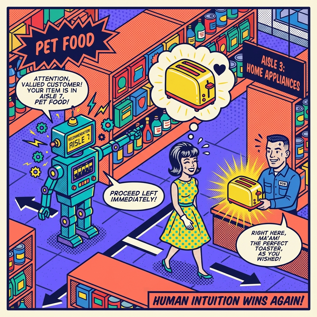 Retail Worker profession illustration