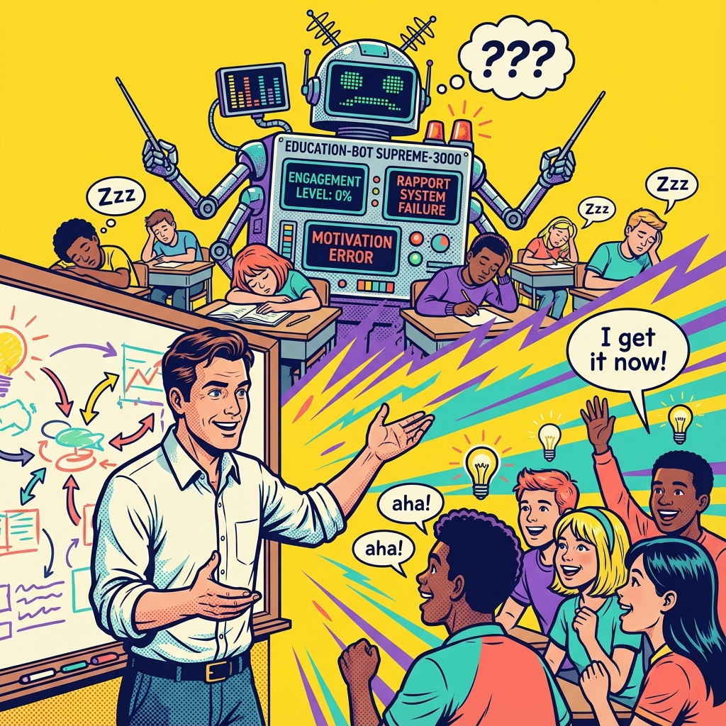 Teacher profession illustration